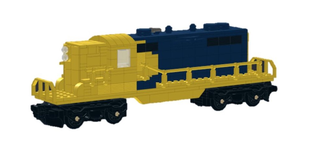 Lego Santa Fe GP7