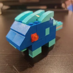 10698 Blue dinosaur
