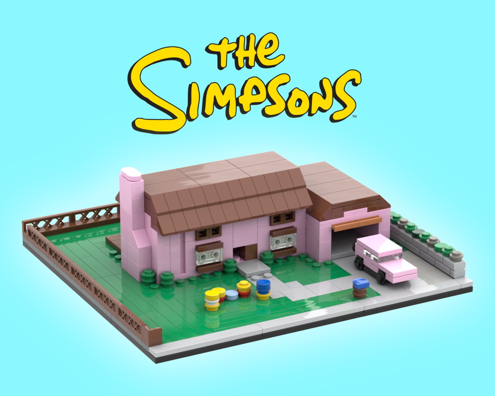 Lego Micro Simpsons House