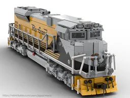 Union Pacific UP 1989 Rio Grande Heritage SD70ACE