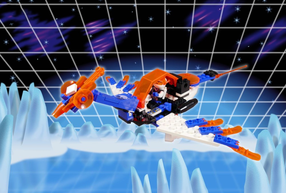 Lego 6879 Freezing Phoenix - LEGO Ice Planet 2002 Blizzard Baron 6879 Alternate build