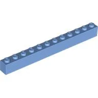 Brick 1 x 12 / Medium Blue