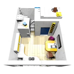 Blue Stripe House