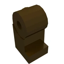 Leg, Left / Dark Brown