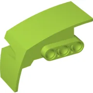 Technic Panel Car Mudguard Right / Lime