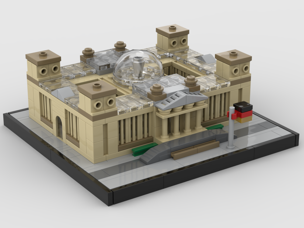 Lego Reichstag - Berlin - 1:1200