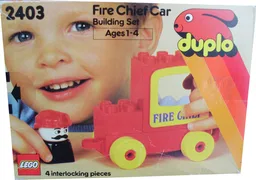 Fire Chief Building Set