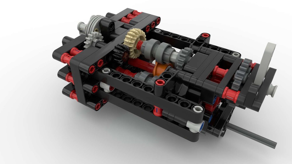 Lego 4 Speed Gearbox