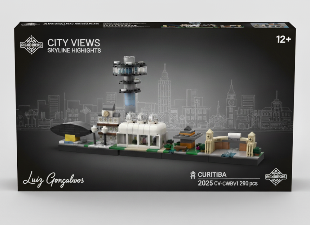 Lego Curitiba Skyline | City Views Skyline Highlights