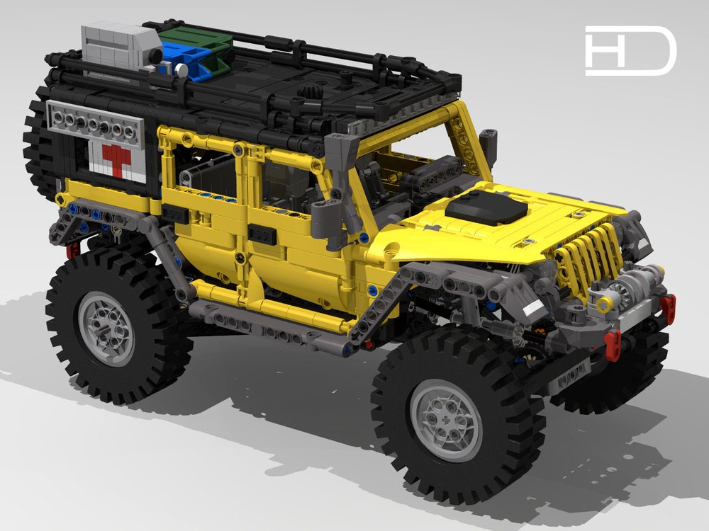 Lego [LXF] Jeep Wrangler [Manual version]