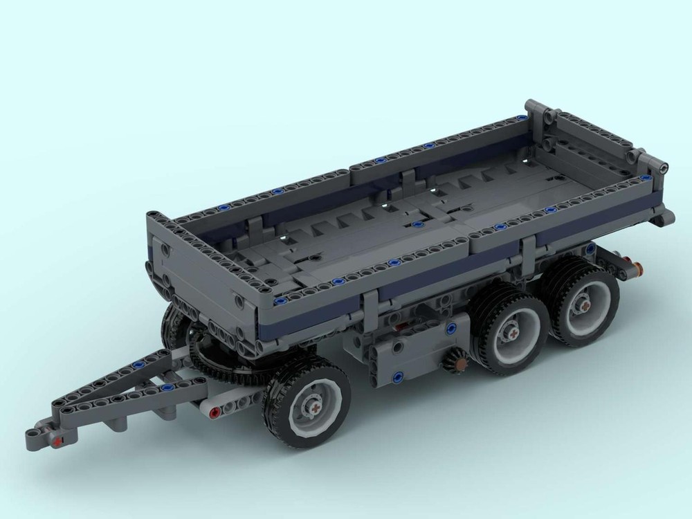 Lego 3 Axle Tipping Trailer for 42203