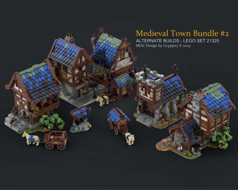 Lego Medieval Town Bundle #2