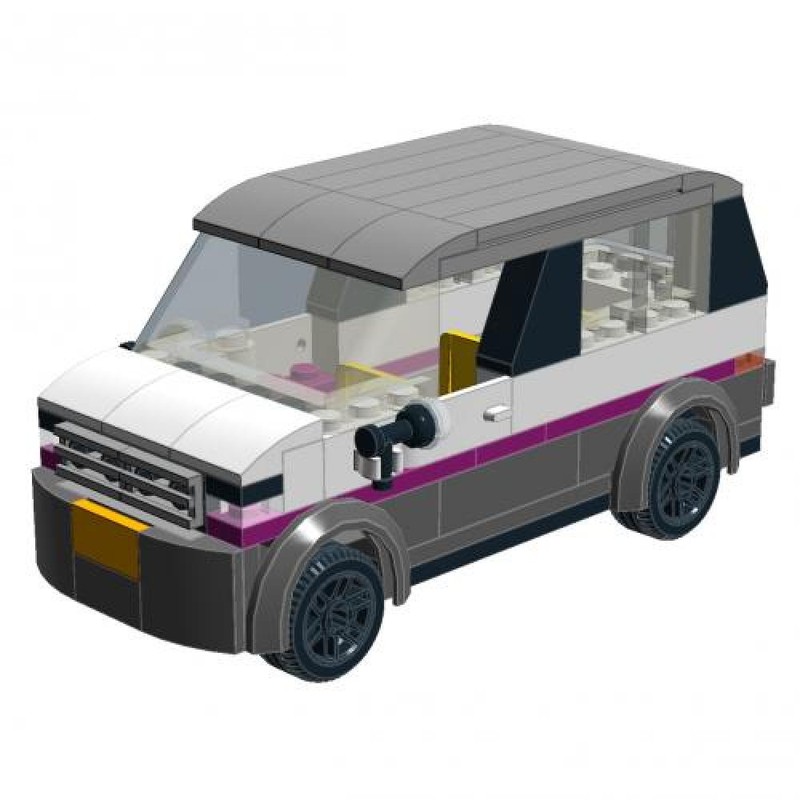 Lego custom legocity minivan