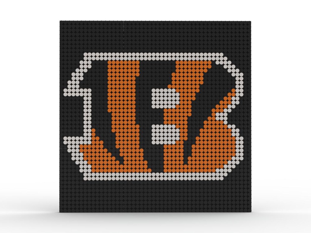 Lego Cincinnati Bengals Logo