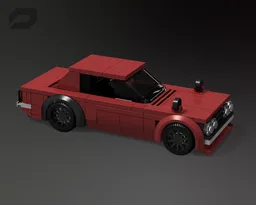Nissan Skyline GT-R '72 (Dark Red)
