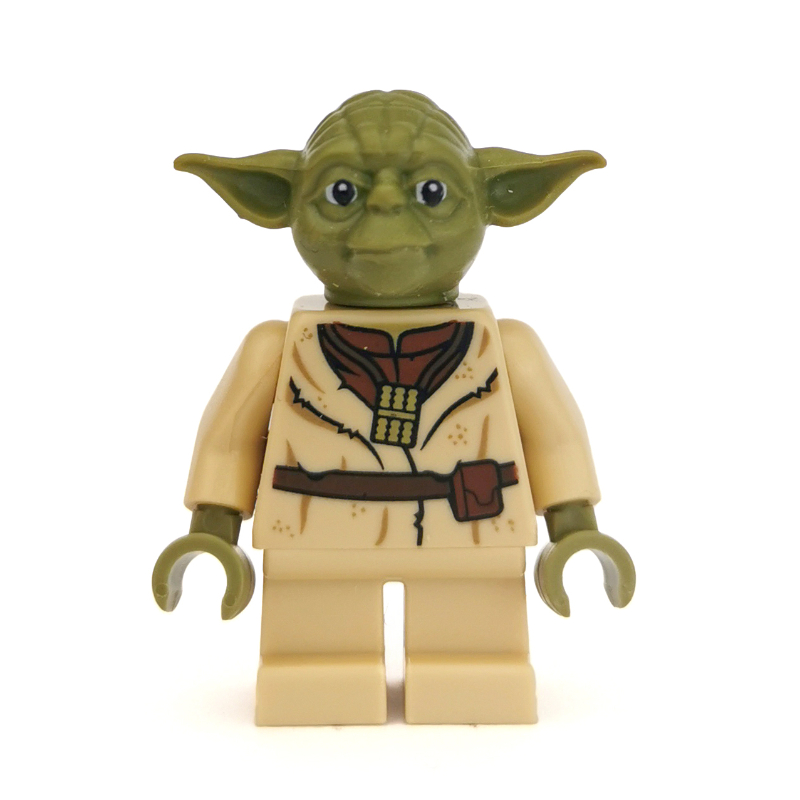 Lego Yoda, Olive Green Head, Belt and Flute