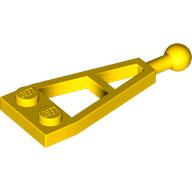 Lego Plate Special 1 x 2 with Long Towball / Yellow