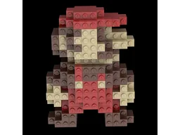 3D Pixel Mario