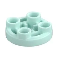 Tile Special Round 2 x 2 Inverted / Light Aqua