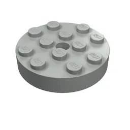 Turntable 4 x 4 Top / Light Gray