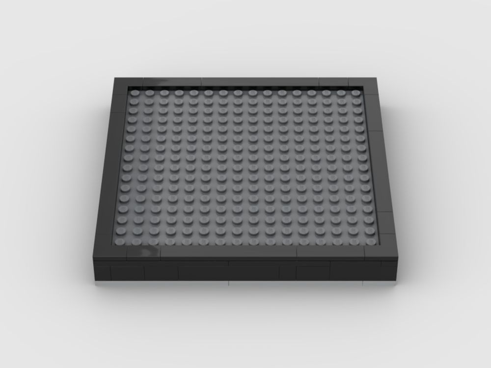 Lego Baseplate 1x1(16x16 Brick Pins)