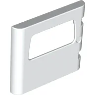 Duplo Door / Window with Rounded Sides / White