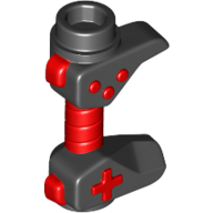 Lego Game Controller / Weapon Hilt with Red Buttons