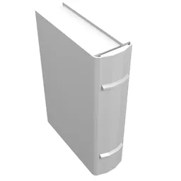Book 2 x 3 [Plain] / White