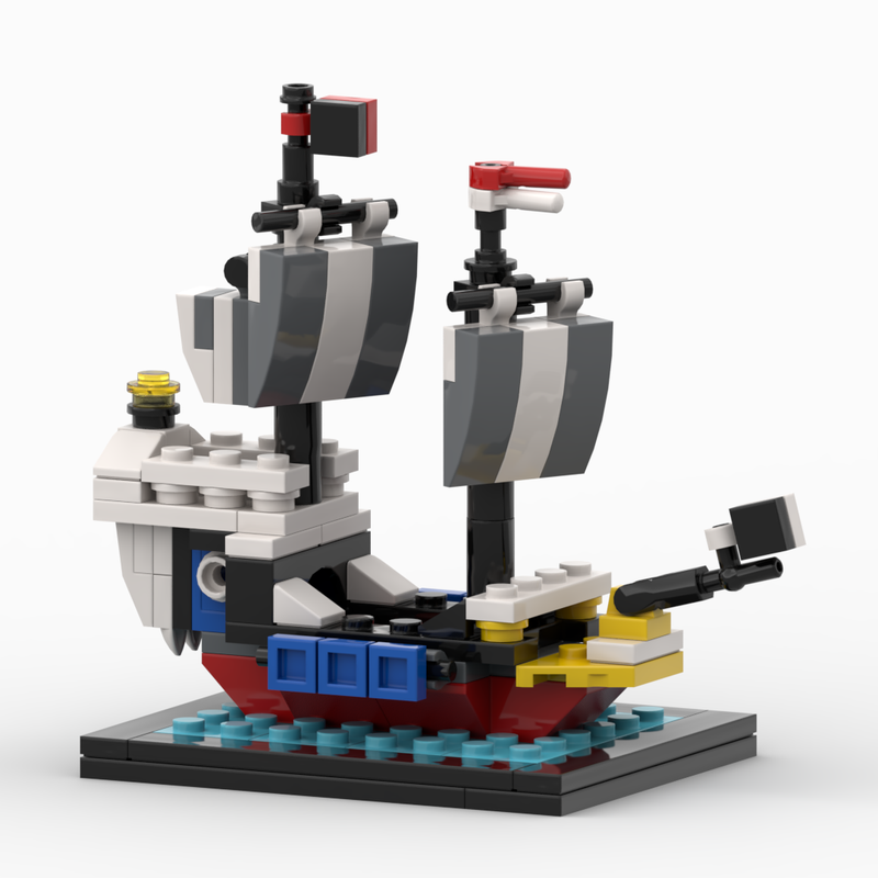 Lego Mini Red Beard Runner