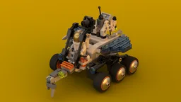Extraterrestial surface explorer