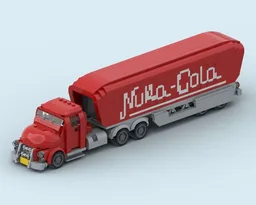 Fallout Brawn Truck - Nuka Cola Trailer Truck