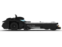 Batmobile Black & White 2013