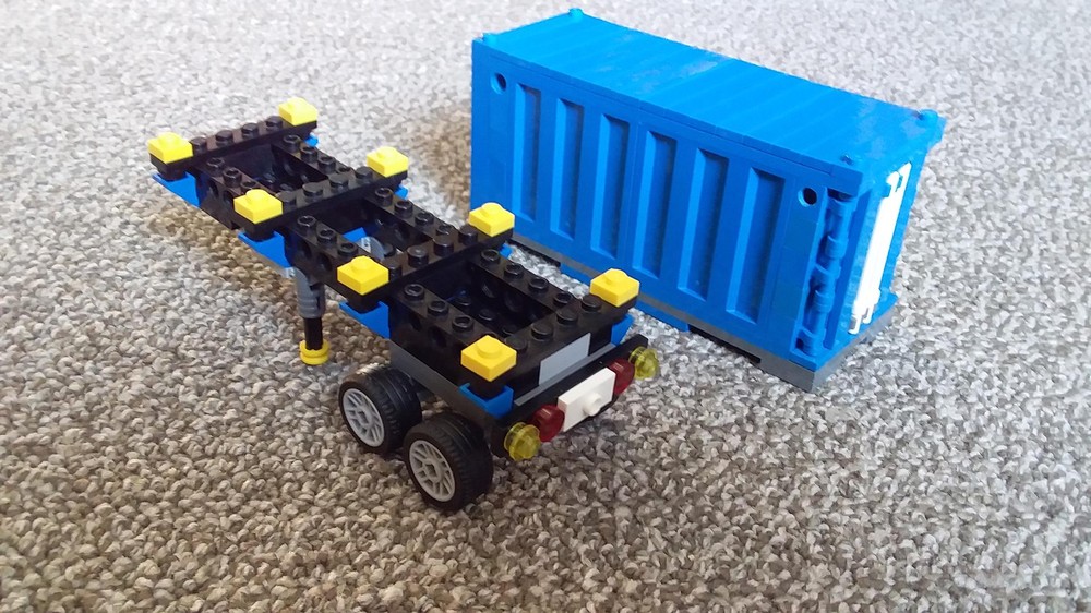 Lego Truck Open Trailer-Container