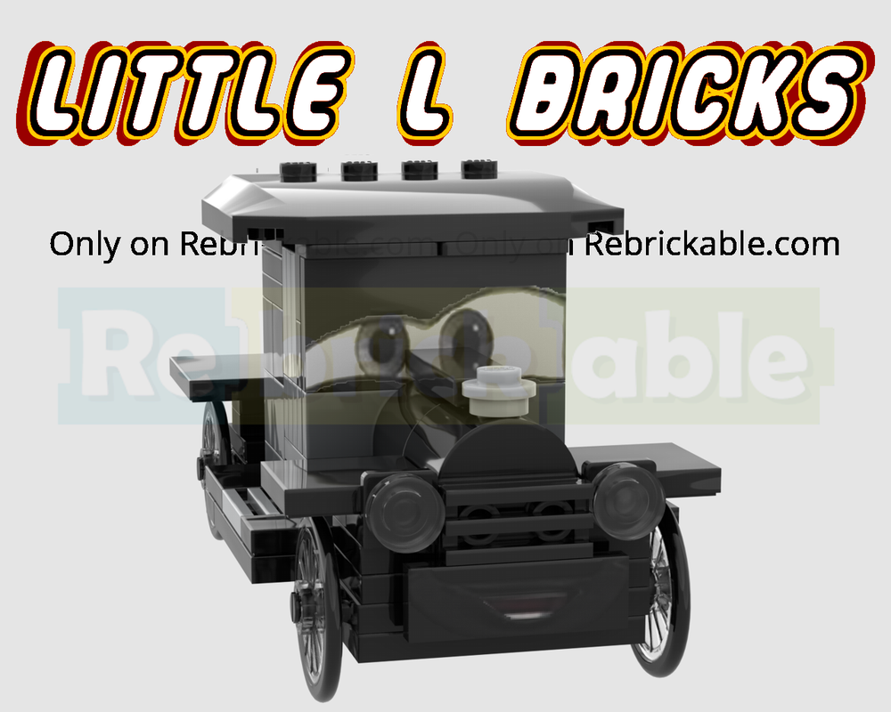 Lego Lizzie from "Cars"