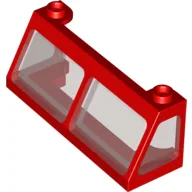Windscreen 2 x 6 x 2 Train with Trans-Brown Glass