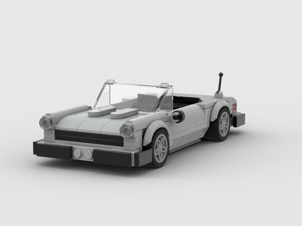 Lego 1979 Fiat Spider 2000 (Somewhere in Time)