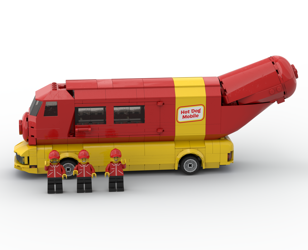Lego Hot Dog Mobile