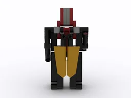 Flying robot with foldable wings