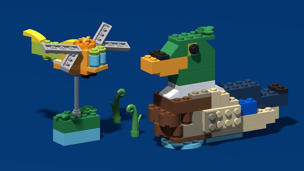 Lego BYGGLEK Mallard Duck