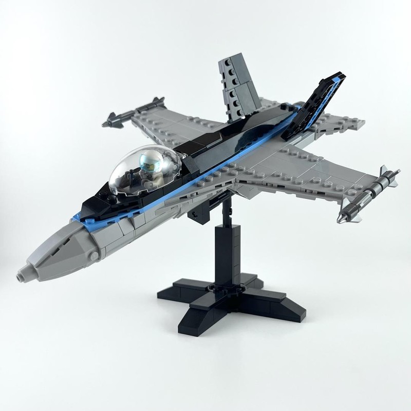 Lego F-18 Super Hornet from Top Gun: Maverick