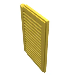 Window 1 x 2 x 3 Shutter / Yellow