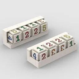4 Date Cubes