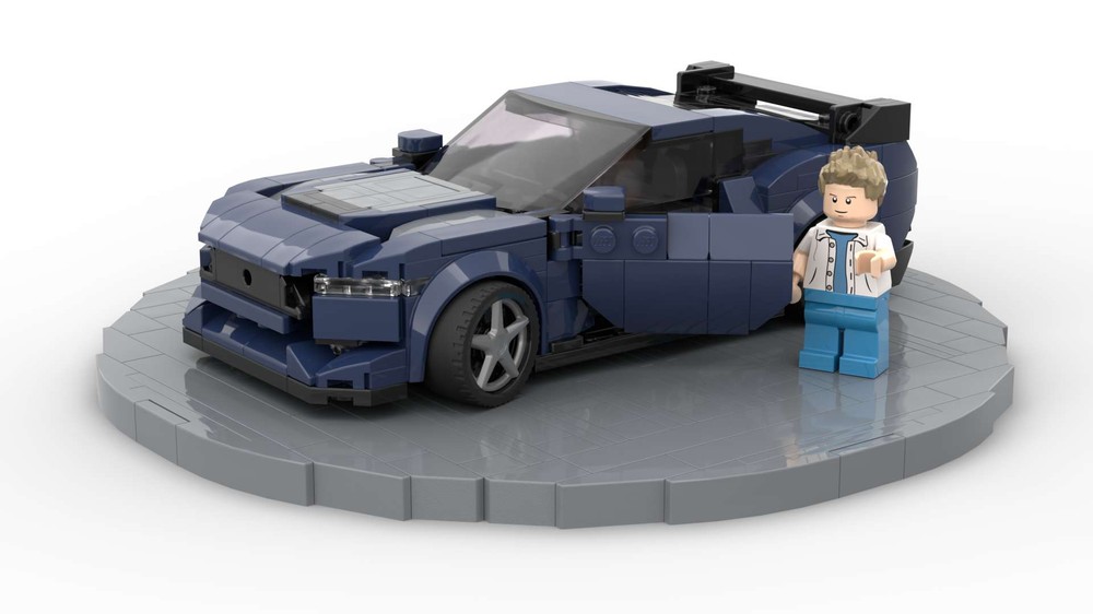 Lego Mod of „Ford Mustang Dark Horse" from LEGO Speed Champions Set 76920