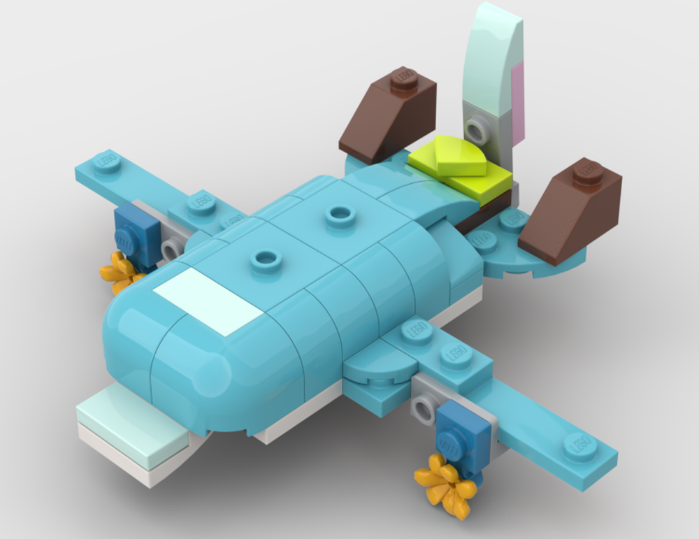 Lego 31128 Beluga Plane