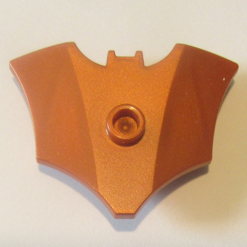 Lego Shield with Stud (Batman) / Pearl Copper