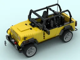 Stock Wrangler, Round Headlights