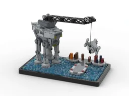 Razor Crest Recovery - Micro Walker Crane (OI-CT). Mandalorian S2