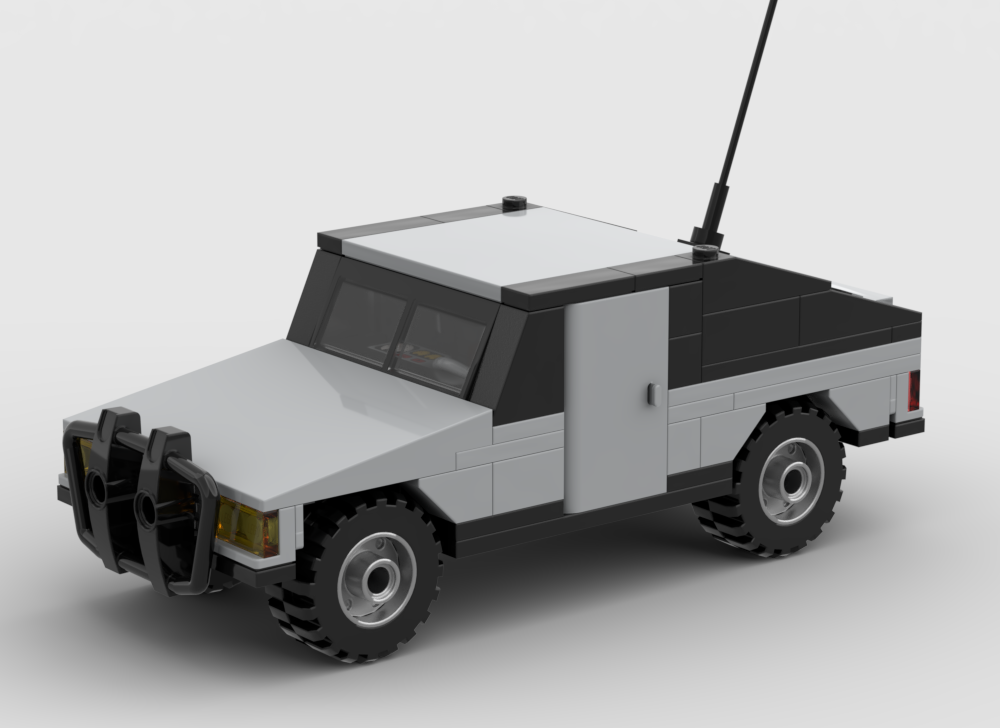 Lego Simple Humvee - 8 studs