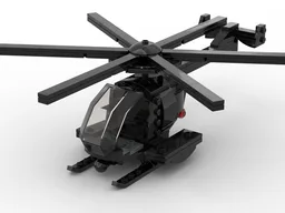 MH-6 Little Bird Special Forces Helicopter