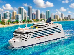 Cruise ship (NCL Dawn class)